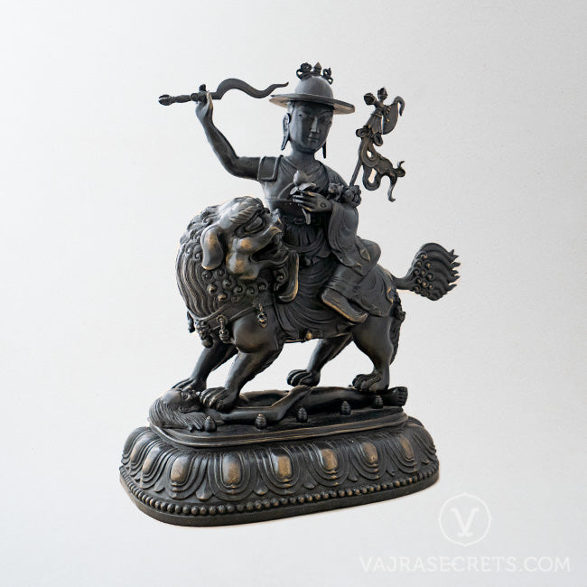 Dorje Shugden Brass Statue, 18 inch