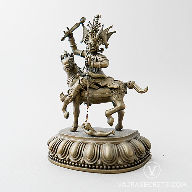 Setrap Brass Statue with Gold Finish, 5 inch