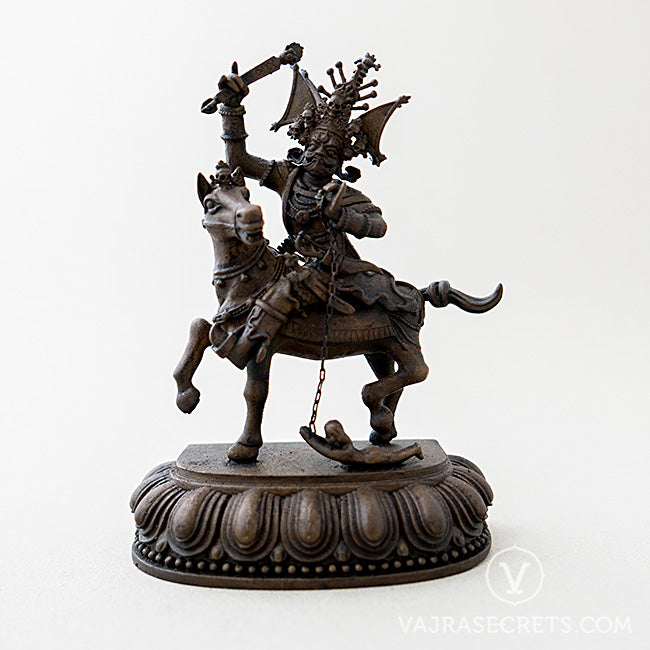 Setrap Brass Statue with Oxidised Finish, 5 inch