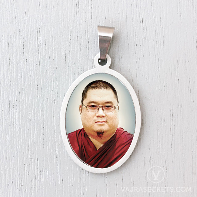 Tsem Rinpoche Stainless Steel Pendant