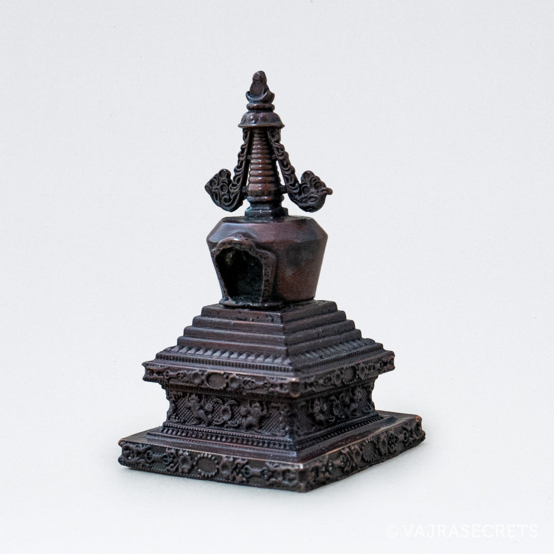 Enlightenment Copper Stupa, 4 inch