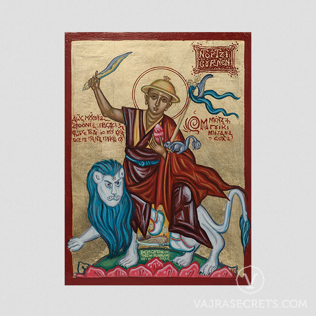 Dorje Shugden Traditional Byzantine Art Print