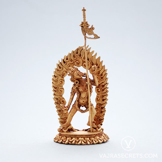 Vajrayogini Gold Statue, 3.5 inch