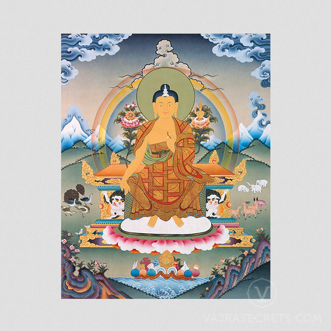 Maitreya Thangka Print
