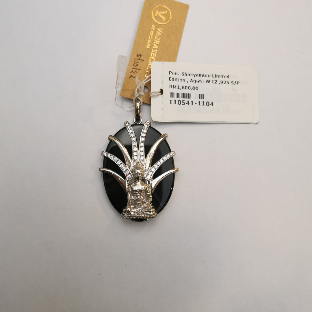 Blessed Limited Edition Shakyamuni Agate Pendant