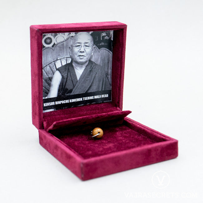 Kensur Konchok Tsering Rinpoche Blessed Mala Bead