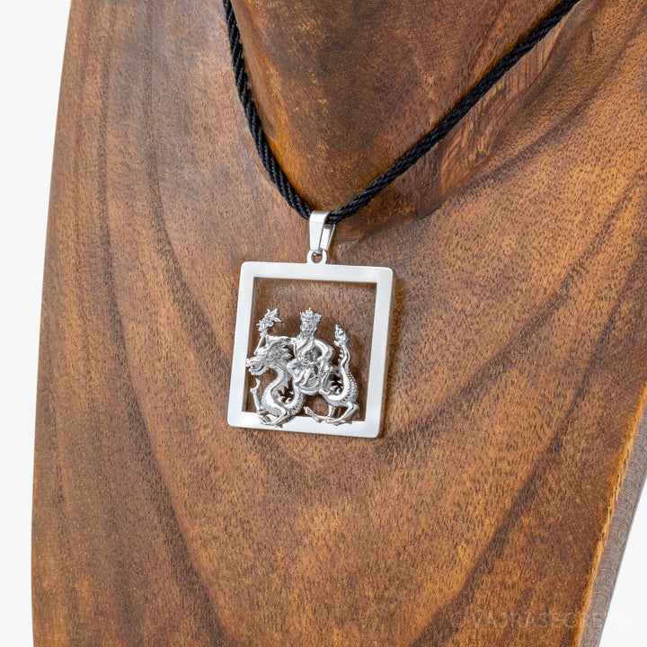 Wangze Stainless Steel Square Pendant