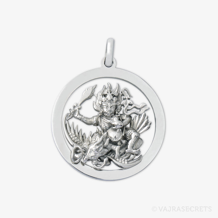 Trakze Stainless Steel Round Pendant