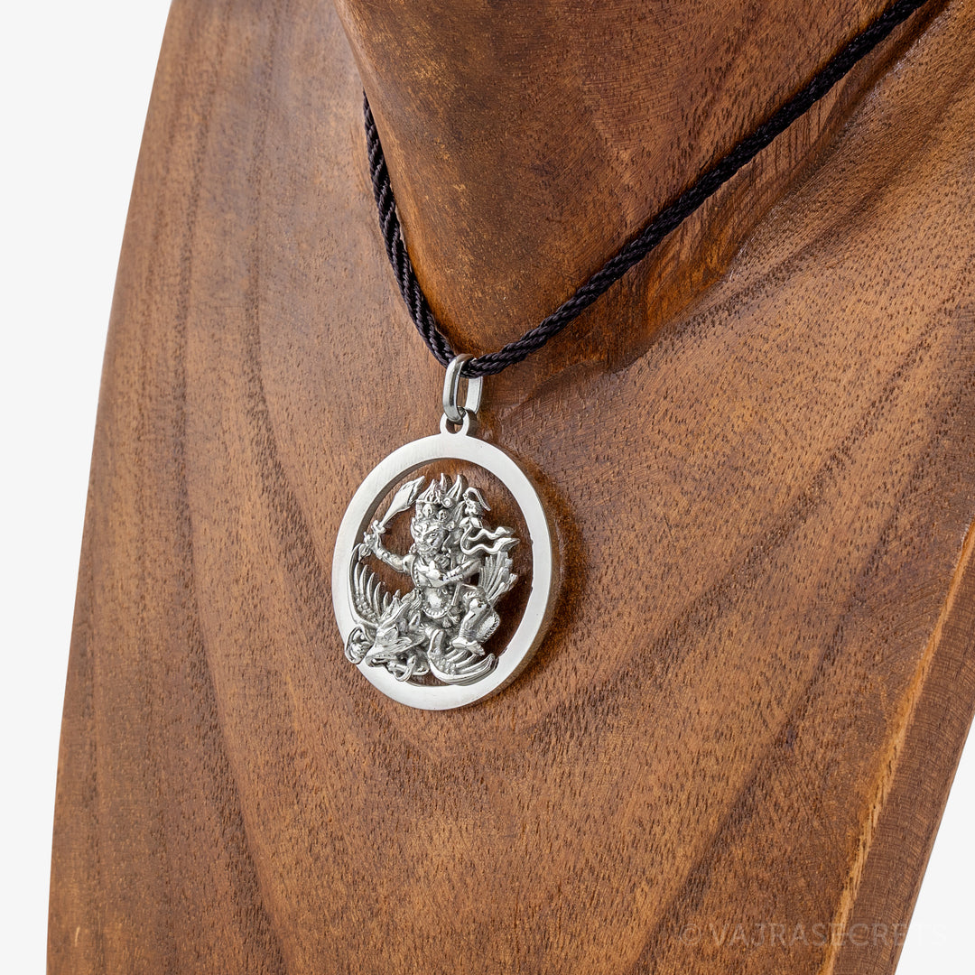 Trakze Stainless Steel Round Pendant