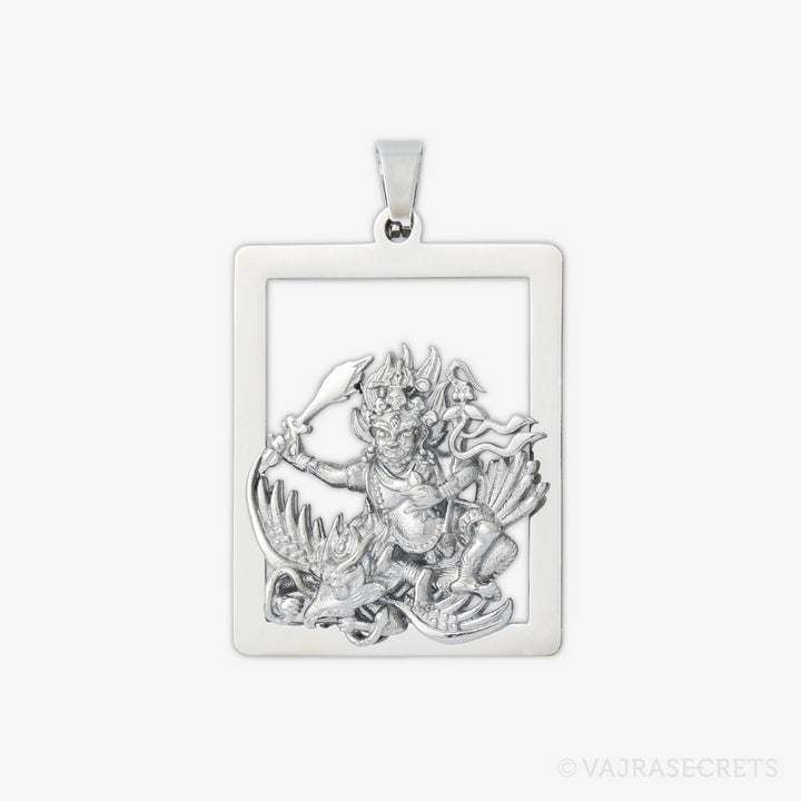 Trakze Stainless Steel Rectangular Pendant