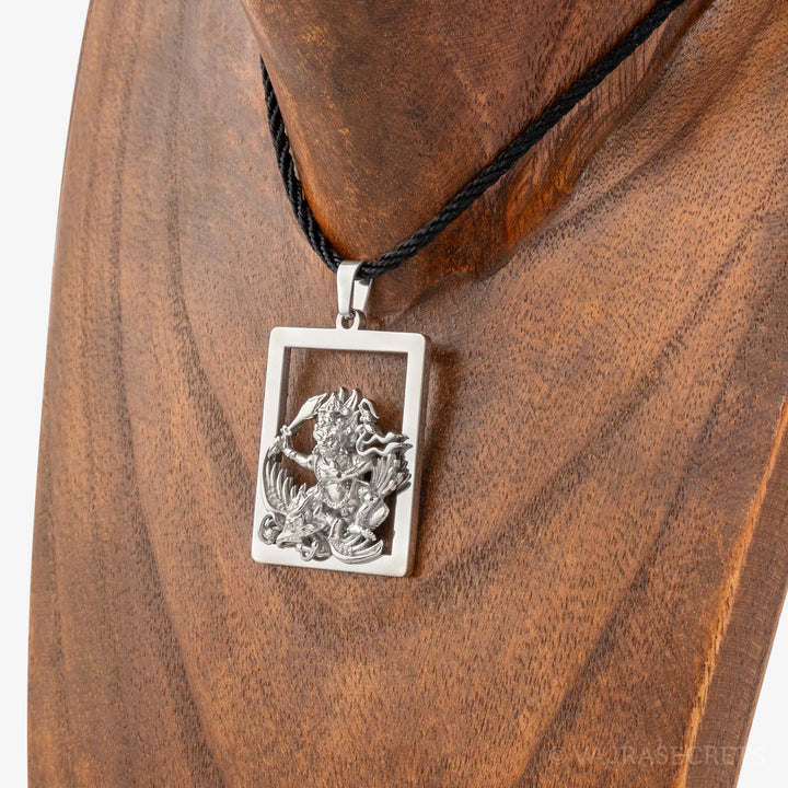 Trakze Stainless Steel Rectangular Pendant