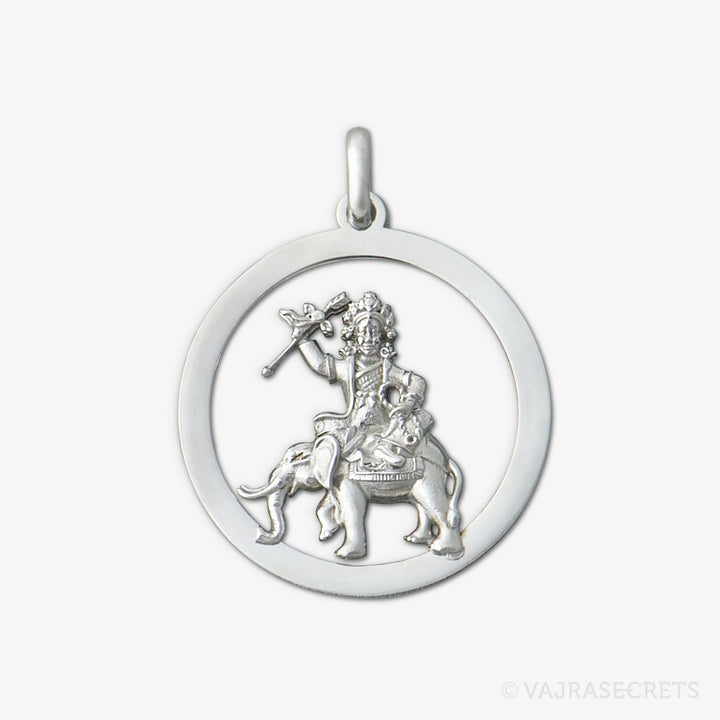 Shize Stainless Steel Round Pendant