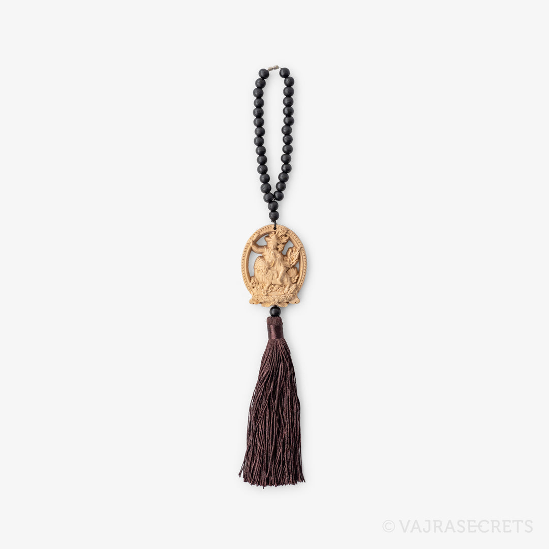 Dorje Shugden Wood Car Buddha