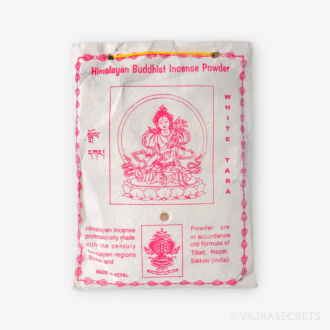 White Tara Tibetan Incense Powder