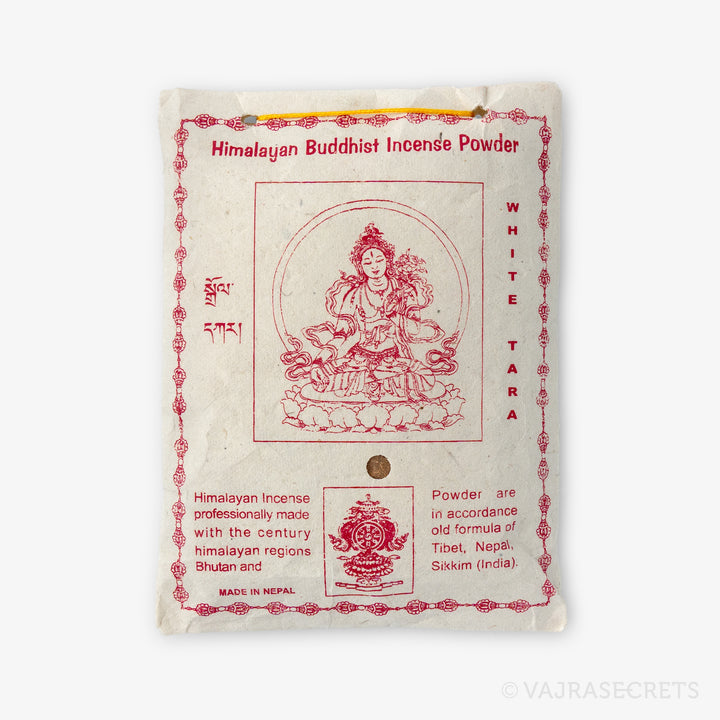 White Tara Tibetan Incense Powder