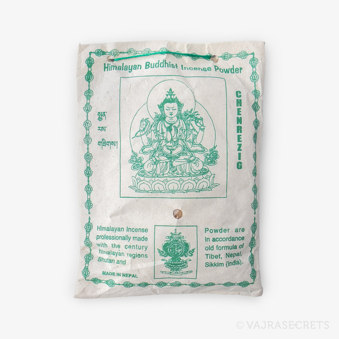 Chenrezig Tibetan Incense Powder