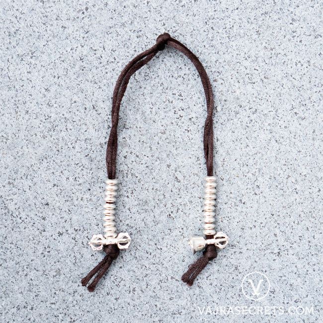 Vajra and Bell Metal Mala Counter