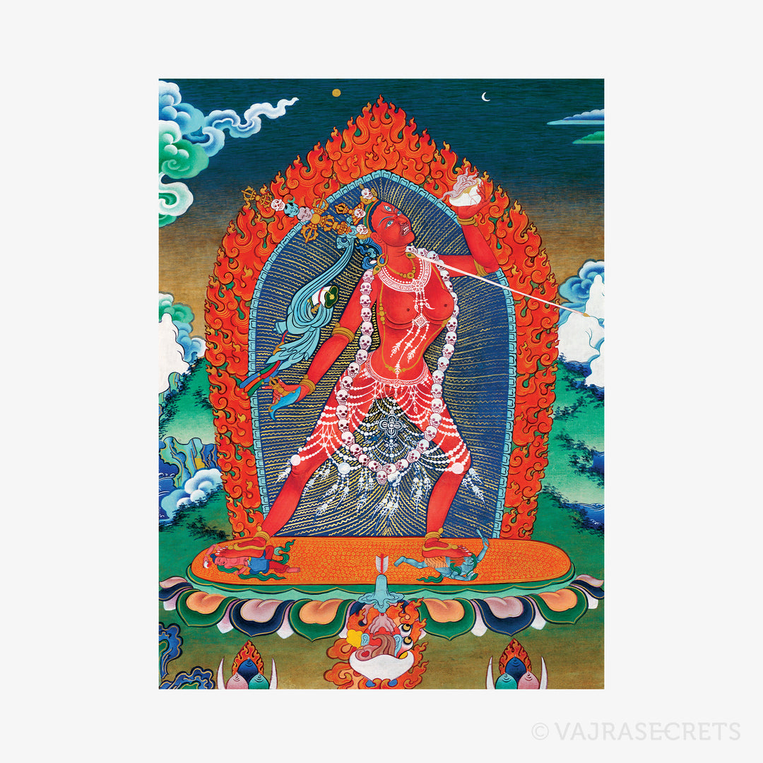 Vajrayogini Thangka Print