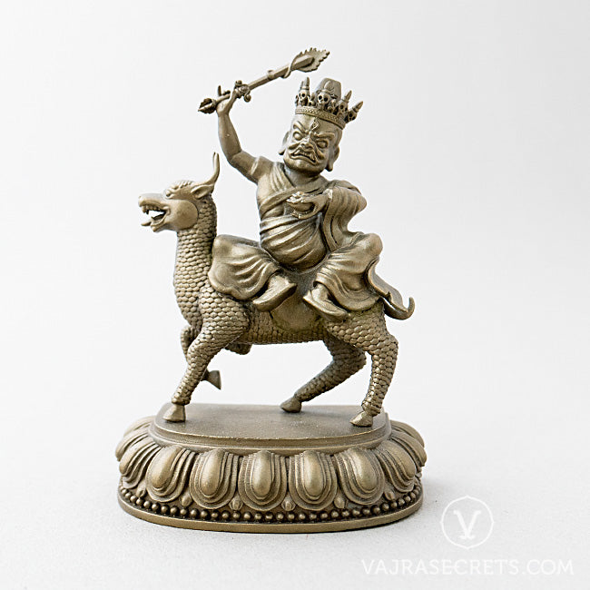 Namkar Barzin Brass Statue with Gold Finish, 5 inch