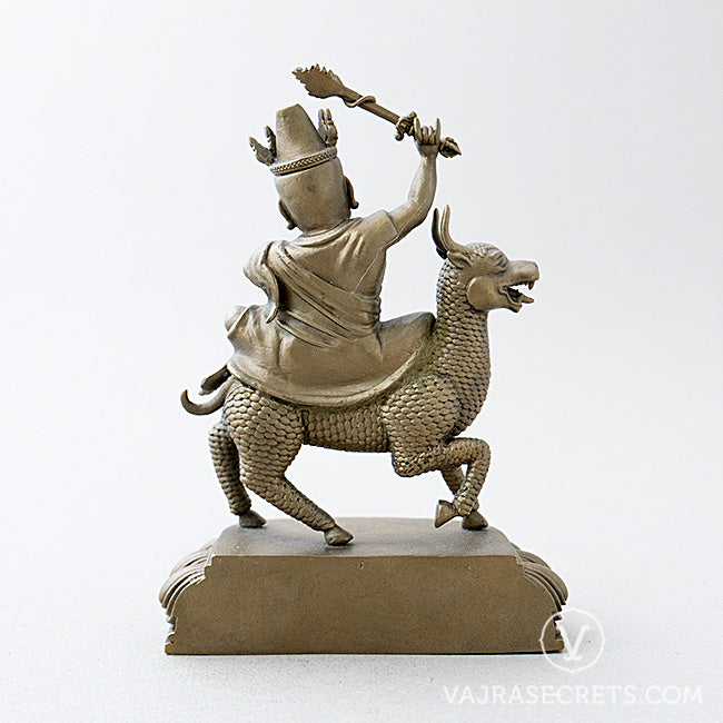 Namkar Barzin Brass Statue with Gold Finish, 5 inch