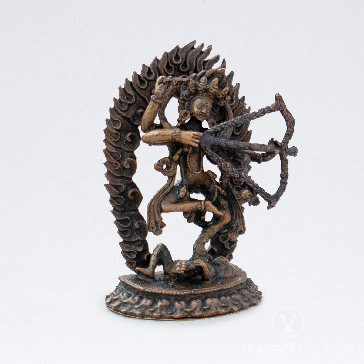 Kurukulle Copper Statue, 3.5 inch – Vajrasecrets