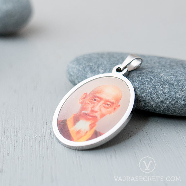 Zong Rinpoche Stainless Steel Pendant