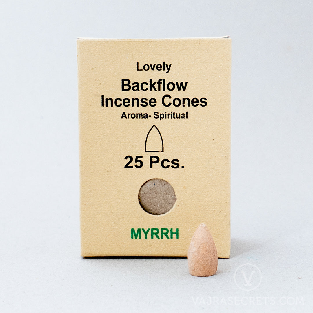 Myrrh Himalayan Backflow Incense Cones