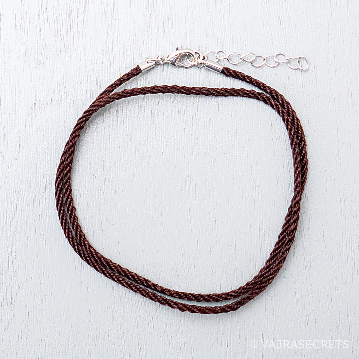 Twisted Cord Necklace with Clasp
