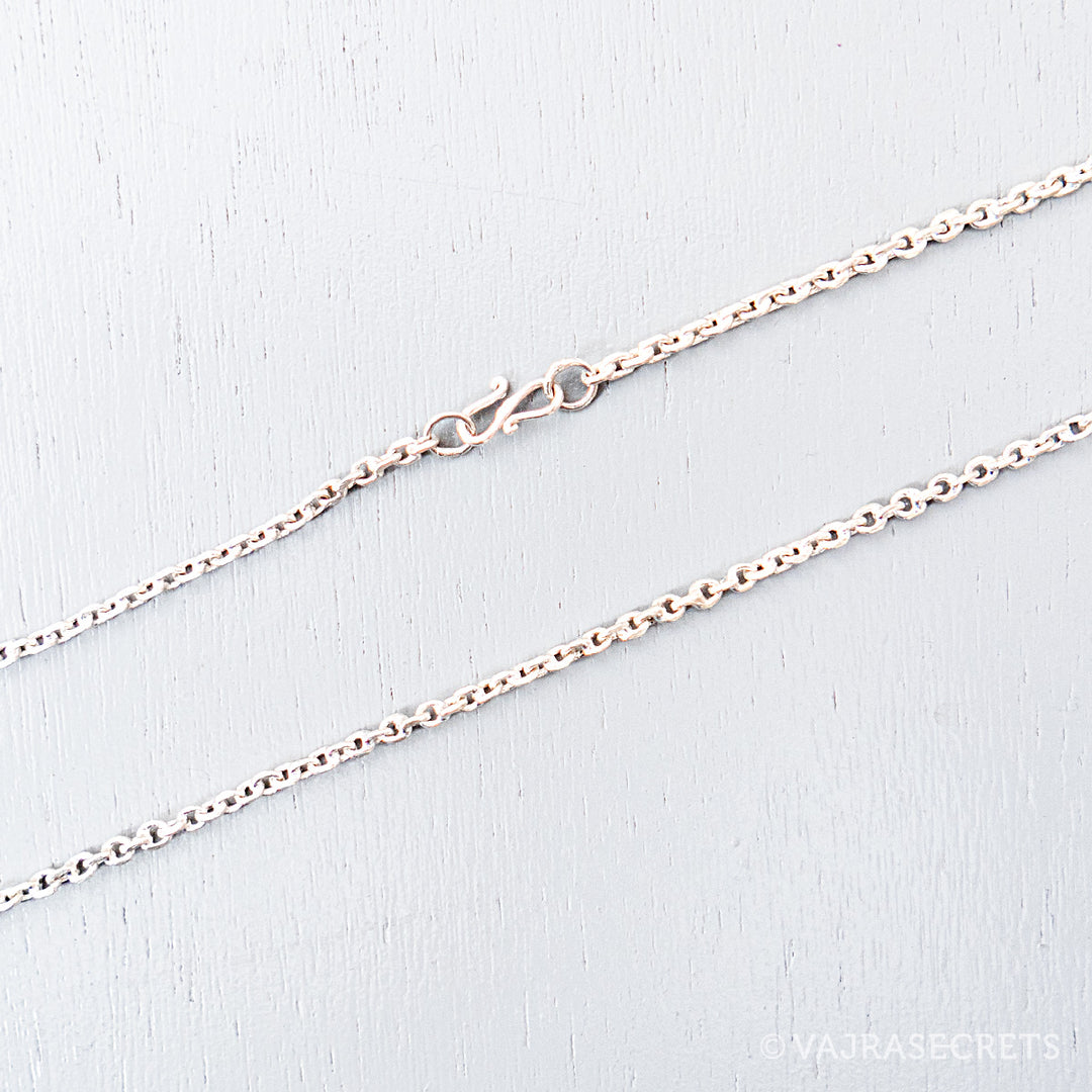 Silver Rolo Chain India Sterling Silver Rolo Chain – Vajrasecrets