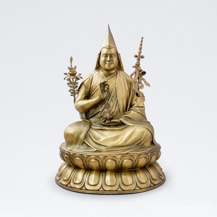 Tsem Rinpoche Brass Statue, 11 inch