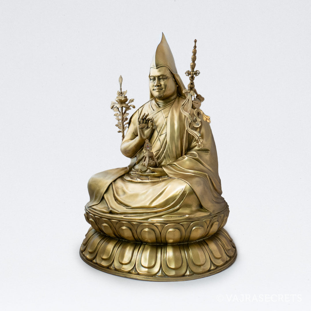 Tsem Ripoche Tsem Rinpoche Brass Statue, 23 inch – Vajrasecrets