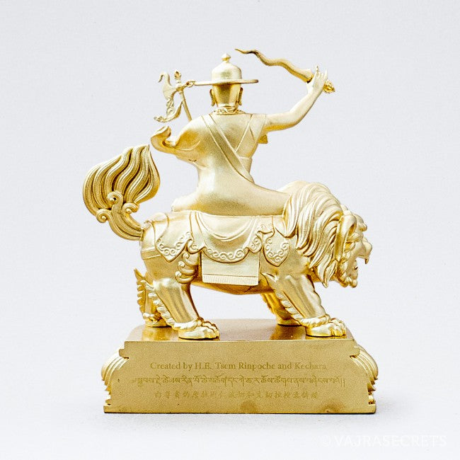 Dorje Shugden Five Families Collection with Gold Finish