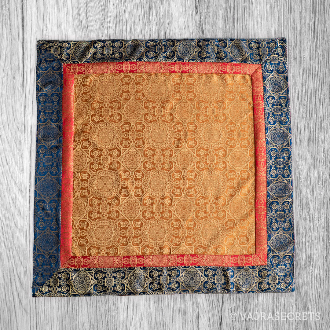 Tibetan Brocade Altar Table Cover, 38 inch
