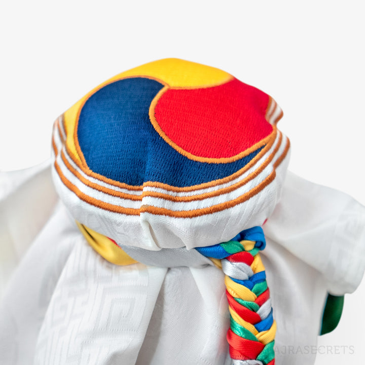 Limited Edition White Mahakala Wealth Vase