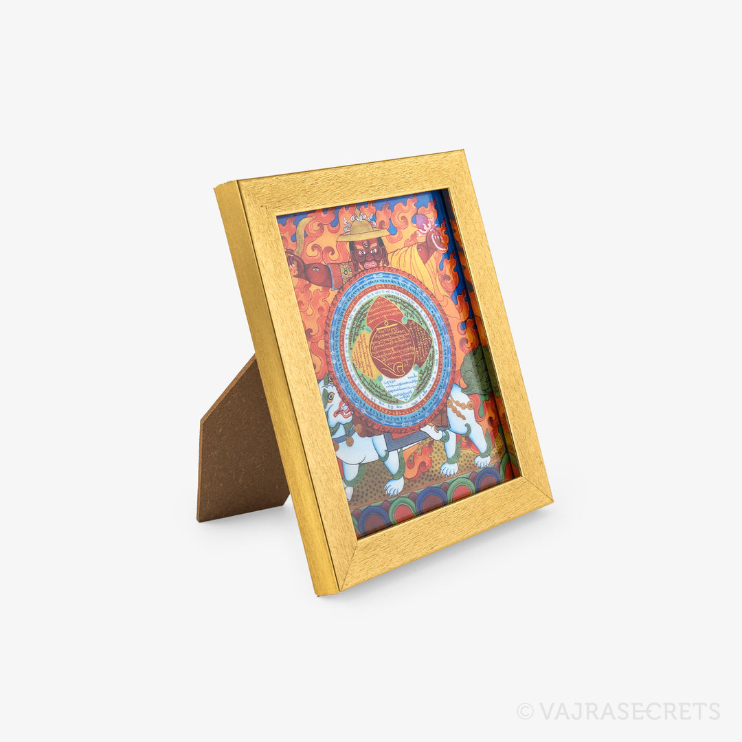 Framed Dorje Shugden Sungkhor
