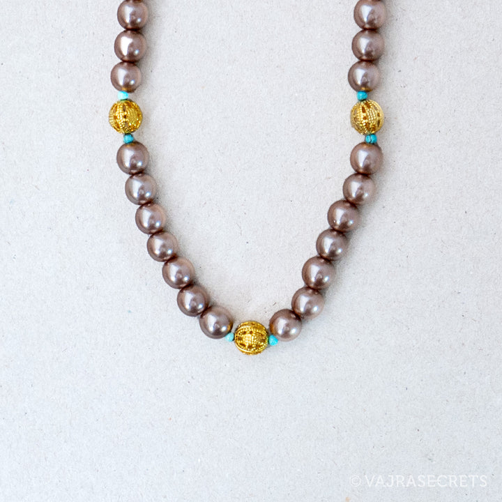 Pearl Offering Necklace for Dorje Shugden Statue