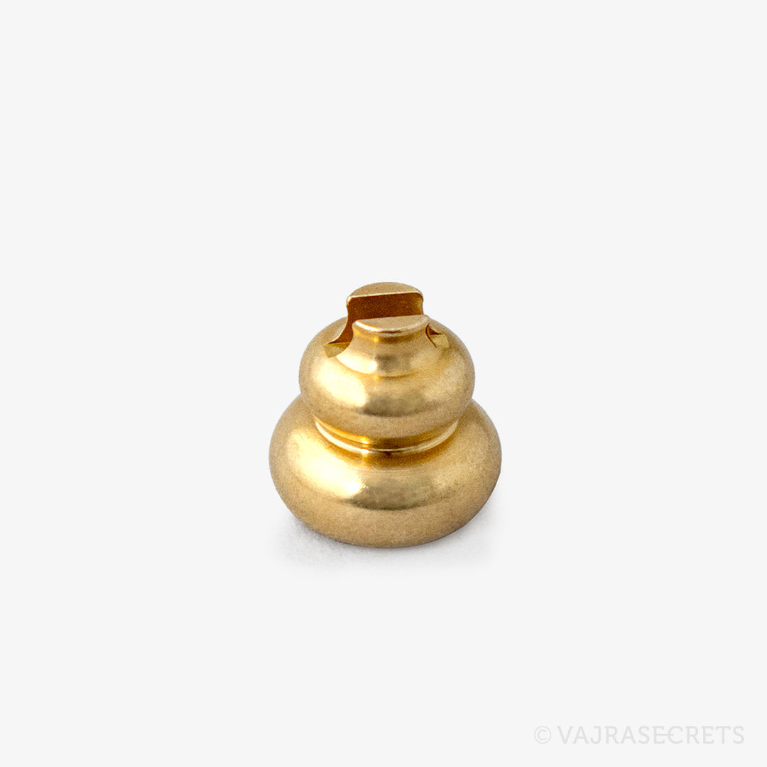Miniature Gourd Metal Incense Holder