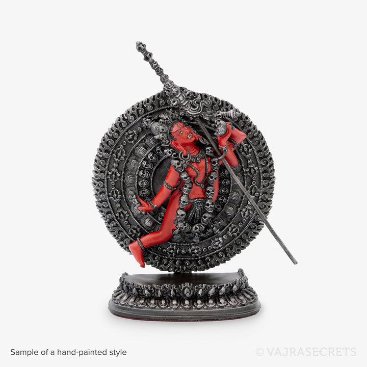 Blessed Flying Vajrayogini Copper Statue, 5.5 inch