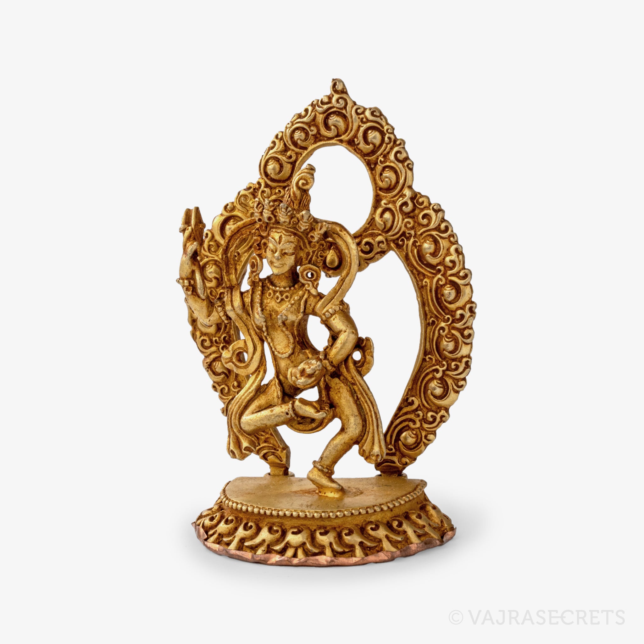 Machig Labdron Gold Statue, 3.5 inch – Vajrasecrets