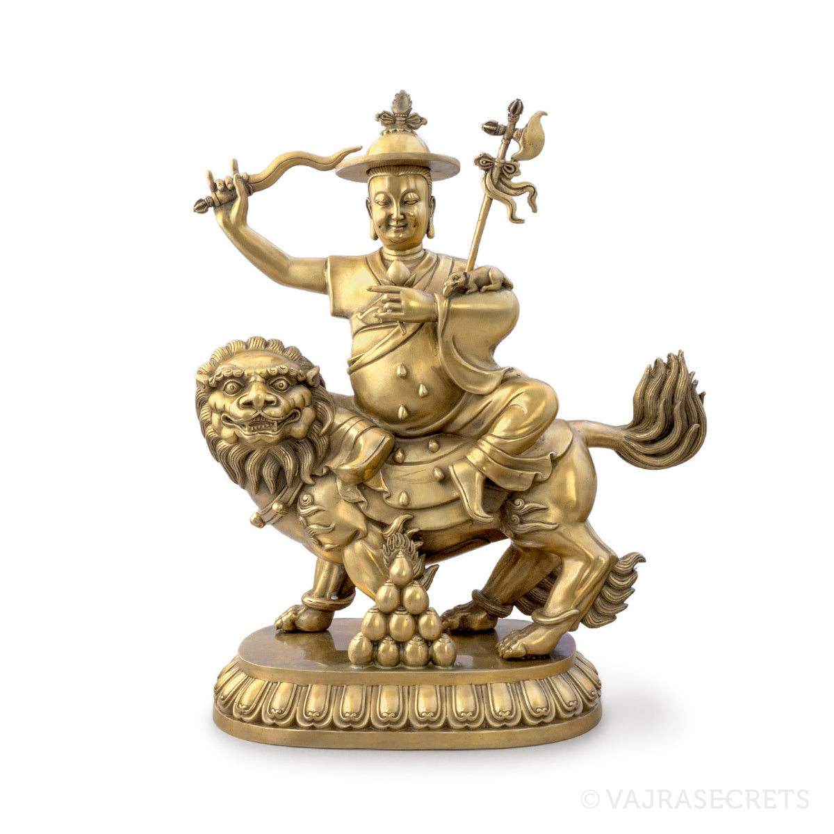 ABRAHAMベルト円堂守着用sold out斉藤様 Dorje Shugden Brass Statue, 15 inch – Vajrasecrets