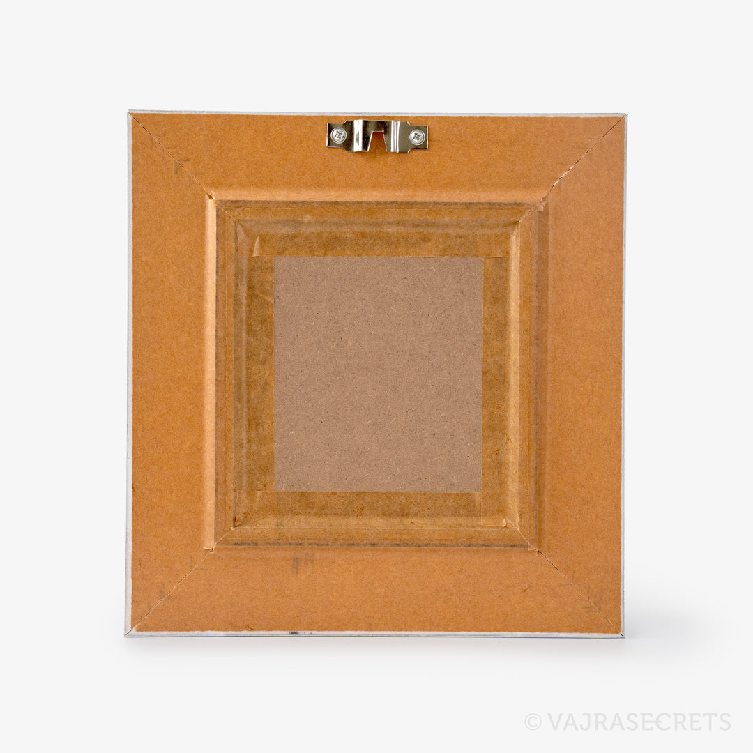 Framed White Tara Resin Tsa Tsa