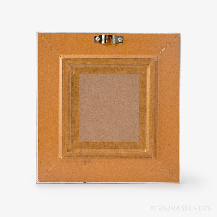 Framed White Tara Resin Tsa Tsa