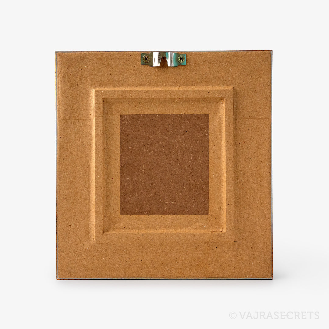Framed White Tara Resin Tsa Tsa