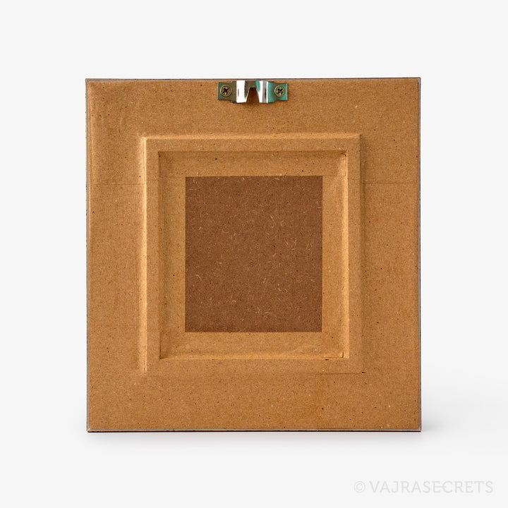 Framed White Tara Resin Tsa Tsa