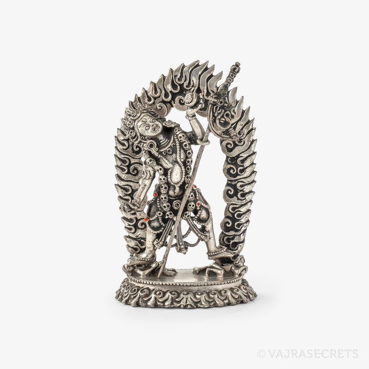 Blessed Vajrayogini Sterling Silver Statue, 3 inch