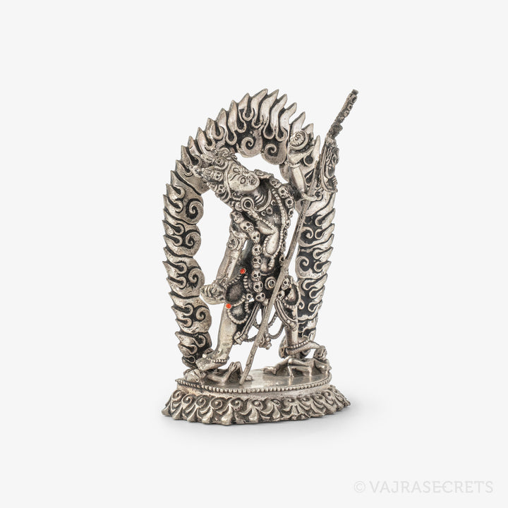 Blessed Vajrayogini Sterling Silver Statue, 3 inch