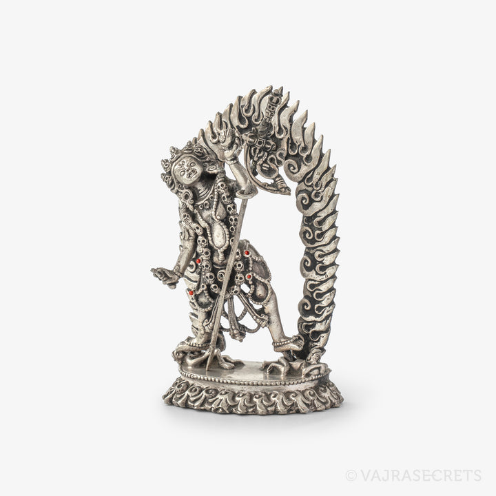 Blessed Vajrayogini Sterling Silver Statue, 3 inch