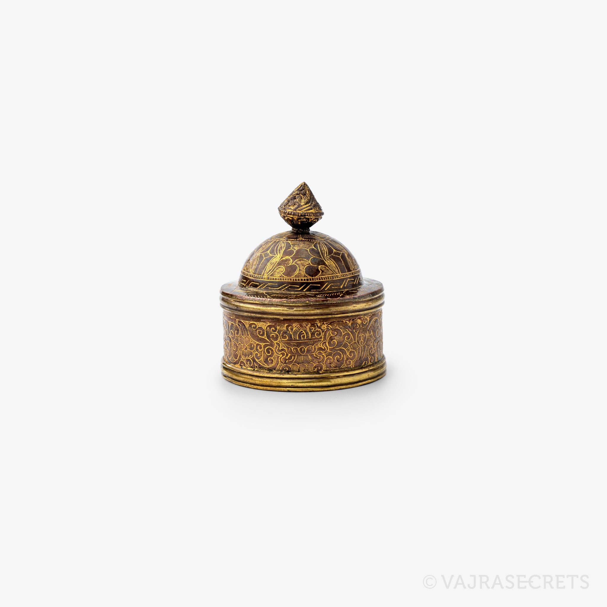 Miniature Antique Finish Copper Ritual Rice Pot, 2.8 inch – Vajrasecrets