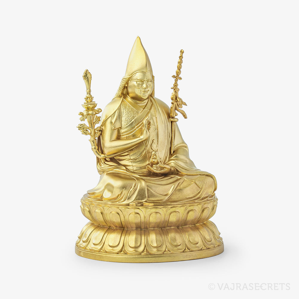 Tsem Tsem Rinpoche Brass Statue, 4 inch – Vajrasecrets