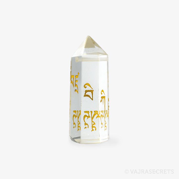 Blessed Dorje Shugden Heart Crystal